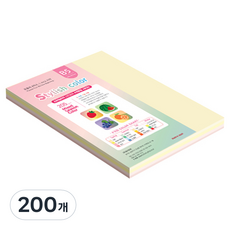 종이문화 SS 스타일리쉬 시즌 두꺼운 혼합색지 205g 03 Fall, B5, 200개