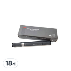알파색채 디자인마카 121 SpecialBlack, 1색, 18개