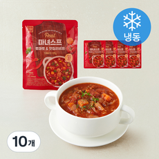 한끼통살 리얼 마녀스프 토마토 핫칠리비프맛 (냉동), 300g, 10개