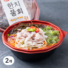 한치물회, 600g, 2개