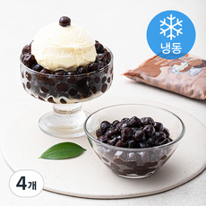 스노윗 타피오카펄 에스프레소 (냉동), 120g, 4개