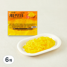 한아름 채단무지, 1kg, 6개