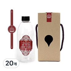 Glassdomae DP500 PET瓶 包裝 10入, 500ml, 20個, 選項 10