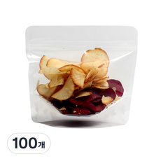 高湯 嬰兒副食品 飼料分裝 透明站立式夾鏈袋 16 x 14 cm, 1個, 100個