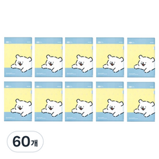 몰티즈 L홀더, 60개, 스카이블루