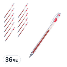 monAmi Jeller 502 中性筆 0.5mm, 紅色, 36入