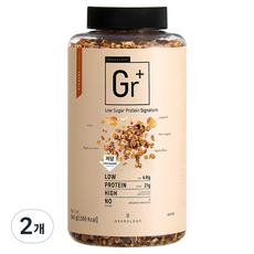 GRANOLOGY Gr+低糖蛋白質格蘭諾拉麥片 經典款, 2罐, 340g