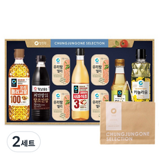 청정원 행복 셀렉션호 세트 + 쇼핑백, 2세트