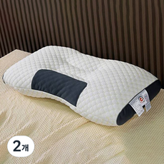 스파코어 라텍스 경추베개, 혼합색상, 2개
