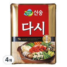 신송 다시, 4개, 1kg