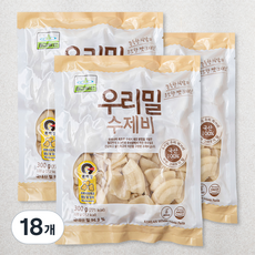 칠갑농산 우리밀 수제비, 300g, 18개