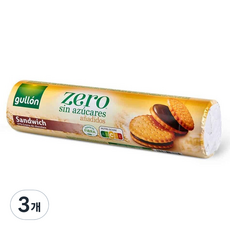 gullon 穀優 巧克力夾心餅乾, 3條, 250g