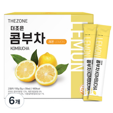 더존건강 더조은 콤부차 레몬, 30개입, 6개, 5g