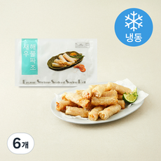 펀쿡 새우 해물짜조 (냉동), 400g, 6개