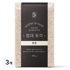 절대미각 찹쌀, 400g, 3개