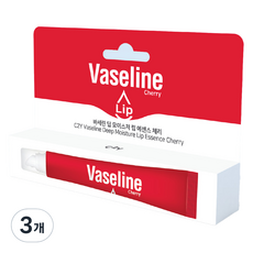 C2Y 凡士林 深度保濕護唇精華 櫻桃 大容量, 3個, 20ml, 櫻桃香