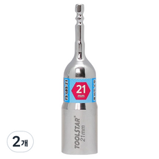 TOOLSTAR 套筒 衝擊套筒 衝擊套筒 長起子頭套筒 TS-LBS-21, 2個