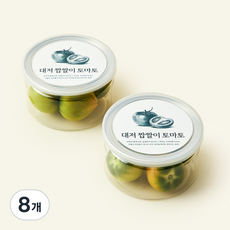 온브릭스 주식회사 농업회사법인 바로먹는 대저 짭짤이 토마토, 8개, 150g