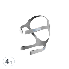 유슬립 양압기 호환형 마스크 머리끈 Airfit N20 호환형 그레이 HG-W1, 4개