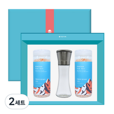 자연지애 히말라야 핑크솔트 550g x 2p + 그라인더 세트, 2세트