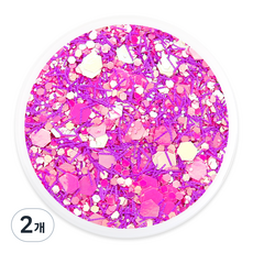 Jello Jello 霓虹派對美甲亮片, GL091, 2個