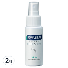 Qwaebal 足部噴霧, 50ml, 2個