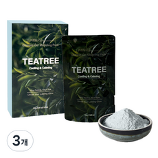 韓國 LINDSAY re:natural茶樹軟膜粉 30g, 3盒, 5包