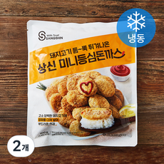 상신 미니 등심 돈까스 (냉동), 400g, 2개