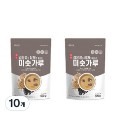엄마사랑 검은콩과 참깨가 들어간 미숫가루, 500g, 10개