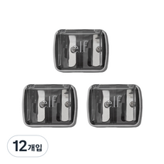 elf . 듀얼 펜슬 샤프너, 12개