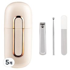 旅行用衛生護理組, 象牙白, 5個