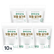 퓨어잇 유기농 보들쌀가루 백미 초기, 200g, 10개