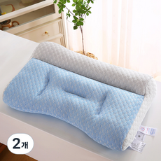 JLIFE Owind 涼感枕頭, 2個, 天空藍