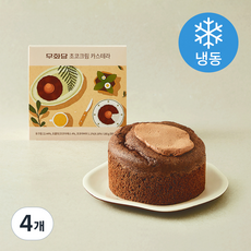 무화당 초코크림 카스테라 (냉동), 180g, 4개
