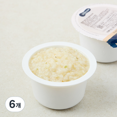 베베쿡 후기 9~11개월 튼튼 대구살팽이버섯죽, 180g, 6개