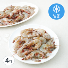 The더착한 흰다리새우 (냉동), 4개, 500g(30미)