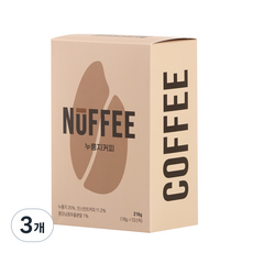 누피 누룽지 커피 12p, 18g, 12개입, 3개