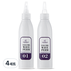 비타할로 볼륨 웨이브펌 1제 150ml + 2제 150ml 세트, 300ml, 4세트