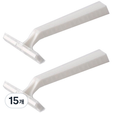 Blue Market 一次性手動雙剃須刀 白色, 15個, 1入