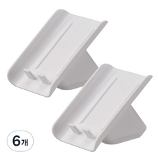 JLIFE 智慧型菜瓜布與肥皂架, 白色, 6個