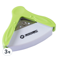 카피어랜드 5mm 커터 CR03 코너라운더, 그린, 3개