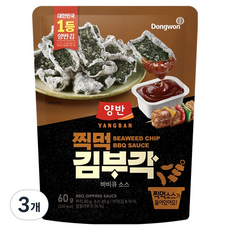 양반 동원 찍먹김부각 바비큐, 3개, 60g