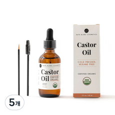 KATE BLANC COSMETICS 蓖麻精油, 5瓶, 60ml