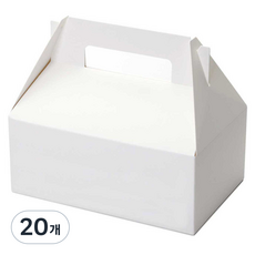手提回禮盒 大 23 x 17 x 18 cm, 白色, 20個