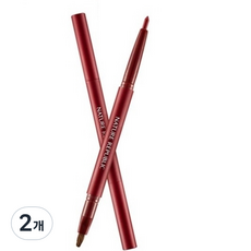네이처리퍼블릭 바이플라워 오토 립라이너 0.2g, 1호 와인, 2개