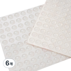 문쾅 방지 쿠션 테이프, 6개