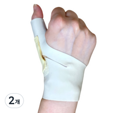 Bonitory 拇指保護帶 右手 M 膚色, 2個