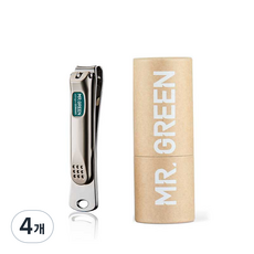 MR.GREEN 不鏽鋼高級指甲剪 L, MR1114, 4個