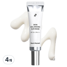 Heart Percent 皮膚平衡防曬隔離霜 30ml, 單一顏色, 4個