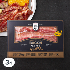 존쿡델리미트 바로먹는 베이컨, 70g, 3개
